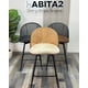 thumbnail image 2 of Pack 2 Sillas de Bar Giratoria de Ratan Marsella - Beige, 2 of 3
