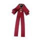 thumbnail image 3 of Cinta Pajarita Broche Corbata Cócteles Fiesta Graduación Bowknot Broche Pin Rojo, 3 of 5