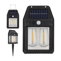 Genérico - Foco Solar Pared Sensor Movimiento 30W Exterior