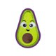 thumbnail image 1 of Juguete para perros Outward Hound Tough Skinz Durable Squeaky Avocado, 1 of 6