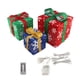 thumbnail image 1 of Juego De 3 Cajas De Regalo Iluminadas Para Navidad, Decoraciones Navideñas Para Exteriores, Navidad Cálida, 1 of 3