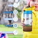 thumbnail image 5 of El Show del Oso Yogi Botella de Agua con Tapa Pop Top de Un Toque, Acero Inoxidable, a Prueba de Fugas, para Deportes, Botella Infantil azul 12 oz, 5 of 6