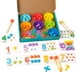 thumbnail image 1 of Juguete De Clasificación De Colores De Madera, Juego Educativo De Cuentas Con Clip Para Regalos, Estilo A Para Ni?os, 1 of 5