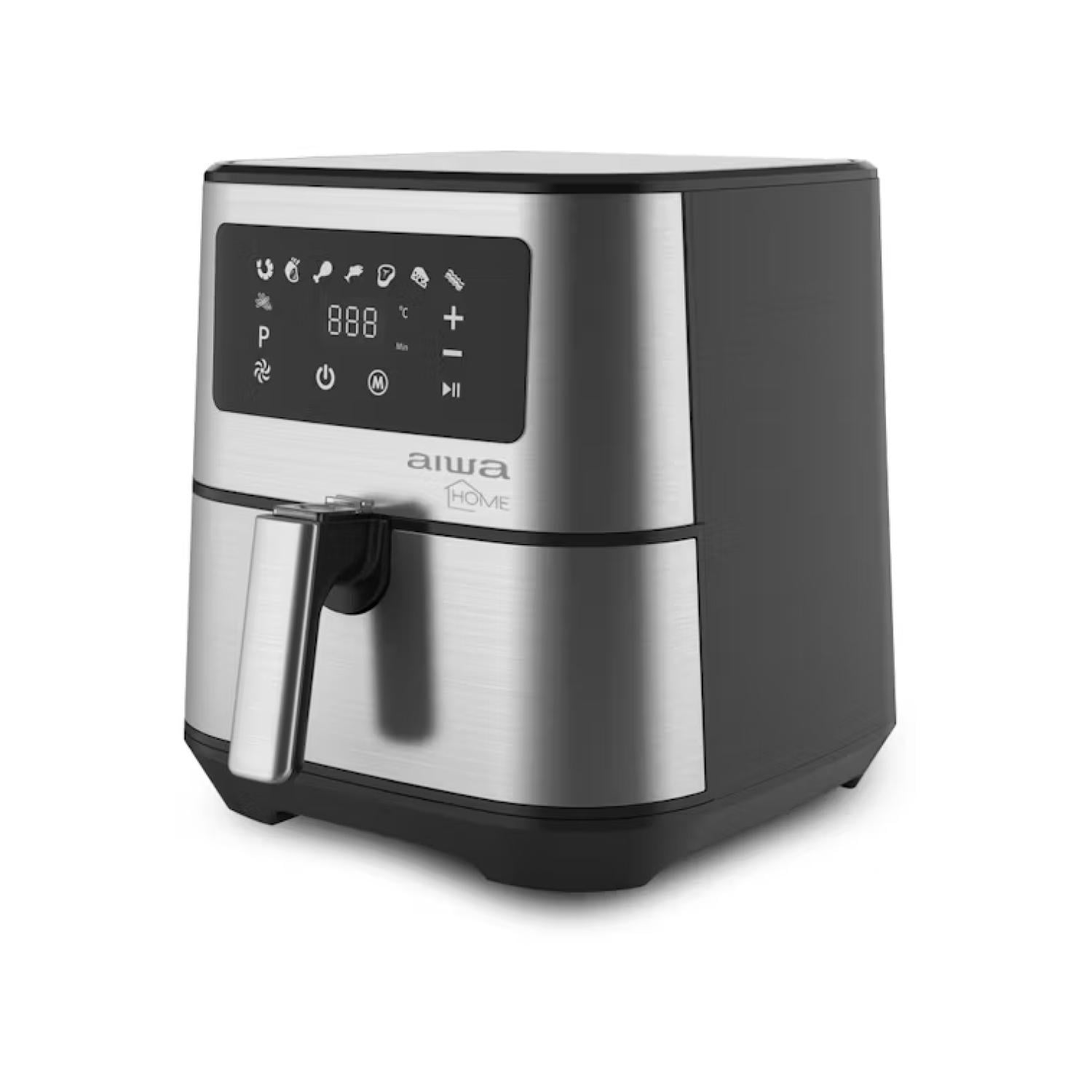 Aiwa - Freidora De Aire Air Fryer 5500ml Digital 1700w Awft22