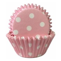 Genérico - Pack X200 Capsula Para Hornear Capsulas Cupcake Lunares 8Cm