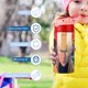 thumbnail image 5 of Mars ExpressBotella de Agua con Tapa Pop Top de Un Toque, Acero Inoxidable, a Prueba de Fugas, para Deportes, Botella Infantil rosa 12 oz, 5 of 6