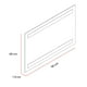 thumbnail image 5 of ESPEJO RECTANGULAR 90x60x1,9 CM FM-068, 5 of 5