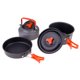 thumbnail image 4 of plegable antiadherente olla de aluminio sartén hervidor de cocina de camping cocinar juego de utensilios de cocina, 4 of 5
