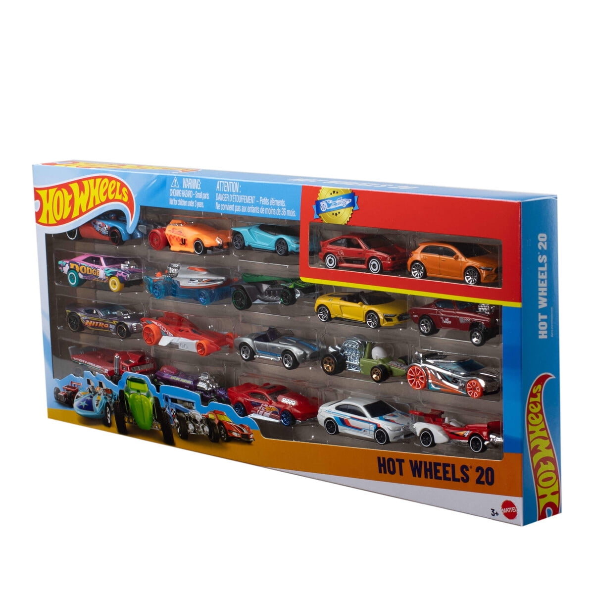 Hot Wheels Pack 20 Autos Juguete 164 Modelos Surtidos