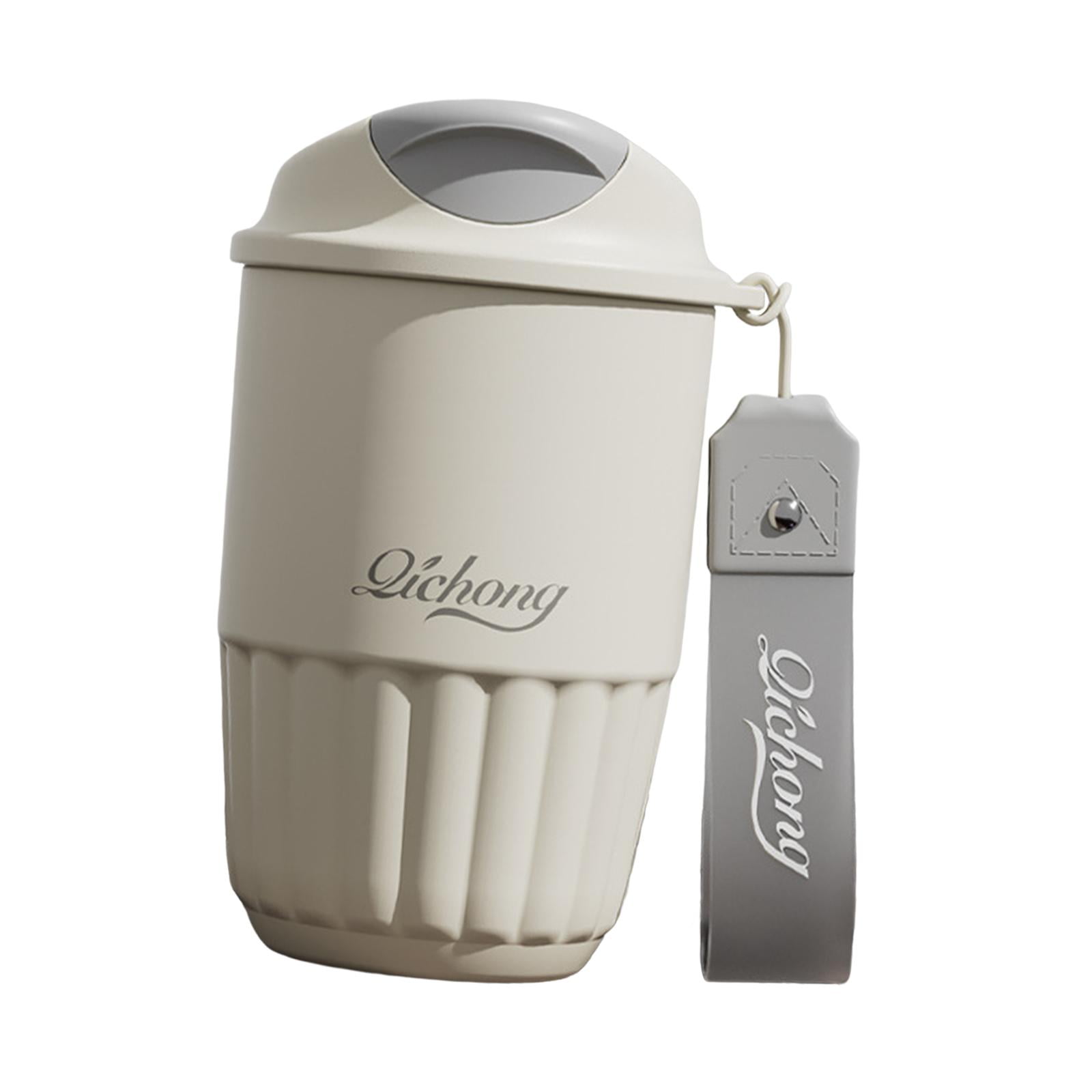 Bothyi - Taza De Café Aislada Vaso De Café Aislado Reutilizable Para Viaje Coche Oficina Blanco