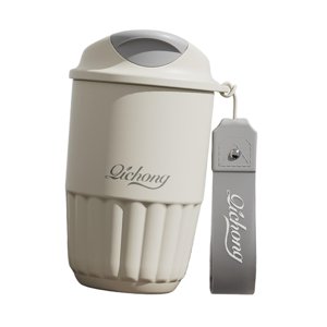 Bothyi - Taza De Café Aislada Vaso De Café Aislado Reutilizable Para Viaje Coche Oficina Blanco