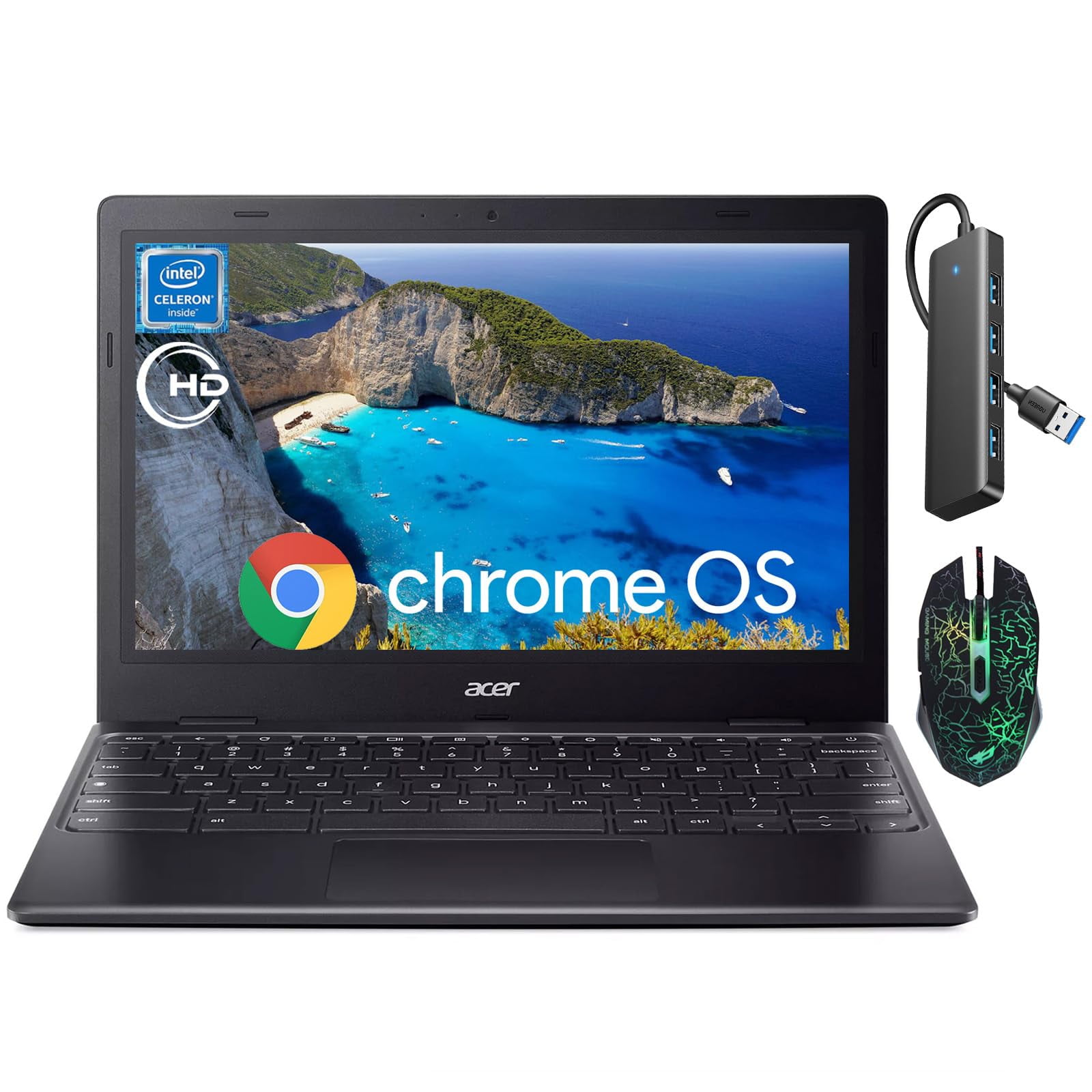 Ordenador Portátil Acer Chromebook 311 Para Estudiantes Intel Celeron De 11.6 Pulgadas