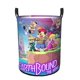 thumbnail image 1 of Película Earthbound Cesta de lavandería de gran capacidad redonda con asa, bolsa para ropa sucia plegable, almacenamiento para dormitorio, baño y lavadero 44x35 cm, 1 of 6