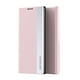 thumbnail image 2 of Pink Electroplating Bracket Mobile Phone Case Flip Type Fourth Generation Magnetic Side Window Leather Case, Phone Case For Samsung Galaxy S22/S21, Galaxy A71 4G, Galaxy S22 Plus, Galaxy A53 5G, 2 of 3