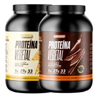 Gohard - Pack Proteinas Vegetales 2Kg Total 66Sv Vainilla - Dulce De Leche