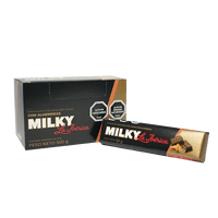 Chocolates La Ibérica - Pack X10 Chocolate En Barra Milky Almendra 50G La Ibérica