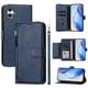 thumbnail image 1 of Funda Billetera Cremallera para Samsung Galaxy A06 5G con Porta Tarjetas, Soporte y Correa Azul, 1 of 5