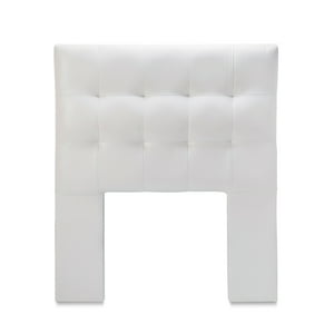 Dgb - Respaldo Cama 1,5 Plazas Pu Blanco Alicante Cp