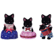 thumbnail image 2 of Epoch Sylvanian Families Midnight Cat Family 5530, 2 of 2
