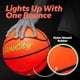 thumbnail image 4 of Baloncesto GlowCity que brilla en la oscuridad para Teen Boy Red, 4 of 9