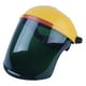 thumbnail image 2 of Tocado Seguridad Soldadura Protector Facial Antipolvo A Prueba De Salpicaduras Amarillo + Verde, 2 of 3