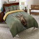thumbnail image 1 of Cute Animal Deer Quilt Duvet Cover Set Bed Linen Comforter Cover Kids Children3-Piece Bedding Set, 1 of 5