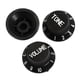 thumbnail image 1 of Perillas De Control De Tono De Volumen De Velocidad Negro De 3pcs Para Guitarra Eléctrica, 1 of 5
