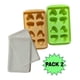 thumbnail image 1 of Pack 2 Moldes De Plástico Para 8 Cubos De Hielo, 1 of 3