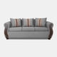 thumbnail image 3 of Juego De Living 3-1-1 BEGOÑA Gris, 3 of 8