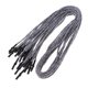 thumbnail image 3 of 10pcs 1.3m cordones de cordones de reemplazo para chaquetas pantalones cordones gris, 3 of 5