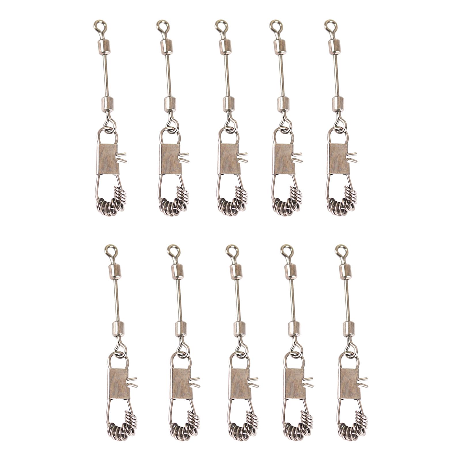 Ioensy - 100 Uds. Anillos Redondos Anillos De Pesca Para Equipo De Asistencia De Pesca Jigging De Agua Salada