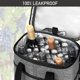 thumbnail image 5 of Bolsa portabotellas Opux con aislamiento para 6 botellas, color gris, 5 of 8