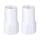 thumbnail image 1 of Manguito De Manguera De Piscina Convertidor De Piscina De 1.5 "para Jardín Mangueras De Vacío Enrolladas En Espiral Hogar 2PCS, 1 of 4