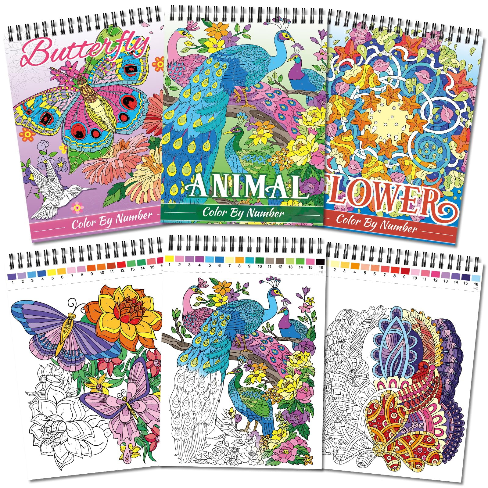 Libros Para Colorear Kalysky Relaxation Adult Colorea Por Números