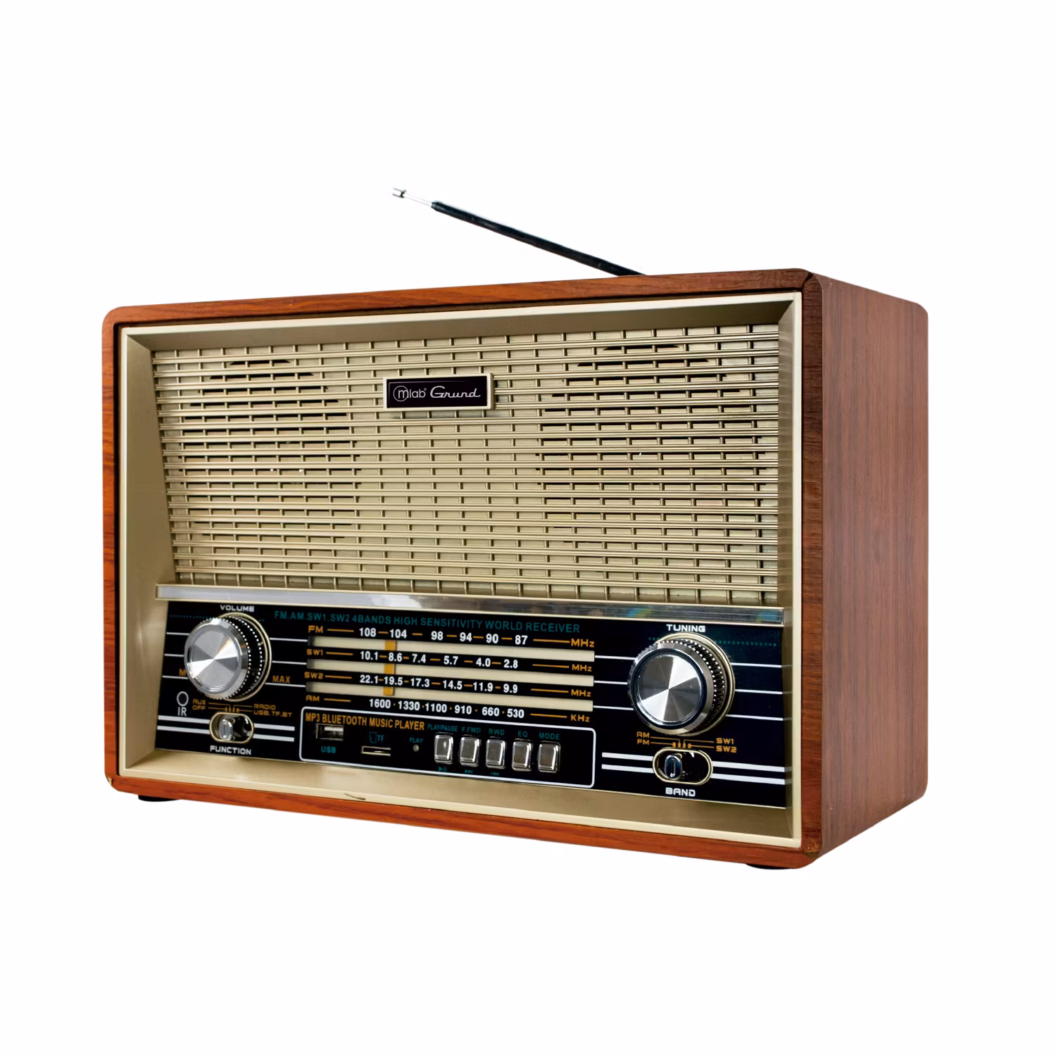 thumbnail image 5 of Radio Retro Parlante Bluetooth Grund 1940´s Mlab - 8733, 5 of 5
