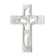 thumbnail image 4 of Cruz De Madera Tallada Corazón Entrelazado Para Acción De Gracias Cumpleaños Día De San Valentín Grande Blanco, 4 of 5