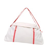 Bothyi - Bolso De Viaje Tipo Lona, Bolso De Mano, Bolso De Fin De Semana, Para Senderismo, Vacaciones, Deportes, Color Blanco