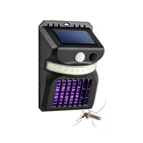 Importclick - Lámpara Solar Repelente Mata Mosquitos Insectos Zancudo