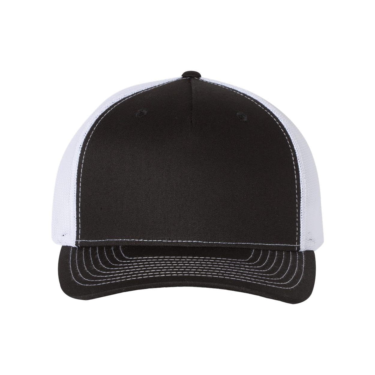 Gorra Trucker Ajustable R Richardson Negra Y Blanca