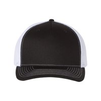 Gorra Trucker Ajustable R Richardson Negra Y Blanca