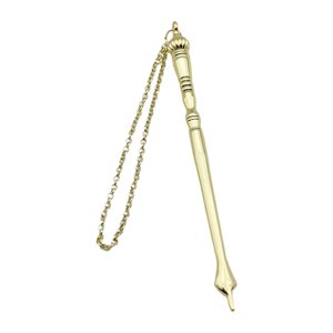 Bothyi - Puntero Yad Torá Herramienta De Lectura Asistente De Mano Puntero Manual Yad Puntero Bíblico Tapa De Cebolla Dorada