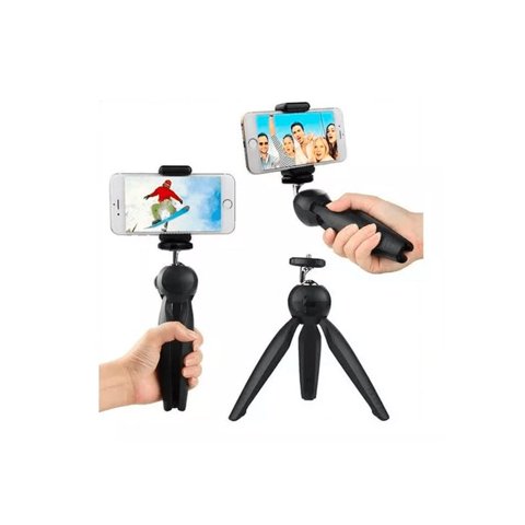 Genérico - Mini Tripode Celular Retractil Seguro Ajustable Giratorio