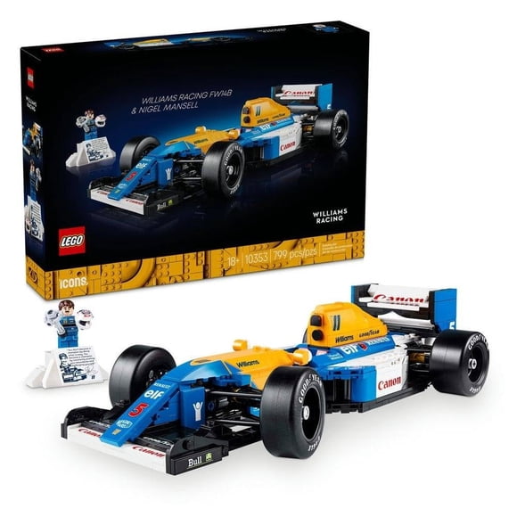 Set LEGO ICONS Williams Racing FW14B y Nigel Mansell 10353