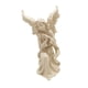 thumbnail image 4 of Estatua de ángel Estatua de ángel Estatuas decorativas europeas Recuerdos Artesanía Estatua coleccionable Escultura de ángel para estante de gabinetes Beige, 4 of 5