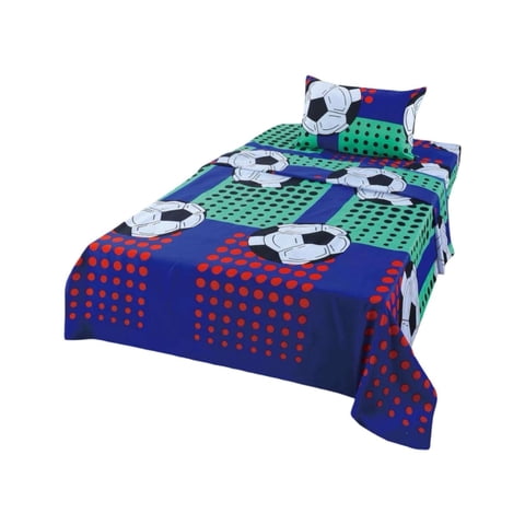 Casa Sol - Sabanas Infantil De Verano Pelota De Futbol Niño 1 Plaza Mas 1 Almohada