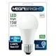 thumbnail image 2 of Ampolleta Led 15W E27 6400K Megabright Luz Blanca Interior, 2 of 3