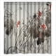 thumbnail image 1 of Cortina de ducha de arte moderno con ganchos, 66 x 72 pulgadas, 1 of 3