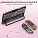 thumbnail image 5 of Estuche de viaje 10 en 1 para accesorios del Switch 2 con cubierta protectora, protector de pantalla de vidrio, soporte ajustable y tapas de agarre para pulgar, 5 of 7