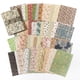 thumbnail image 1 of 100pcs Lightweight Paper Material Paper, 6.89inch(6.9In)*4.72inch(4.7In) Space Planet Retro Hand Letter Art Oil Painting Collage Hand Account Decoration, 1 of 5
