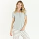 thumbnail image 1 of Pijama de Mujer New Rayas Gris, 1 of 4